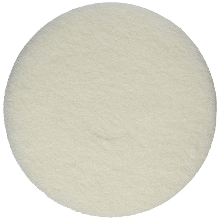 12 Polish Pad For Orbiter Floor Machine, White